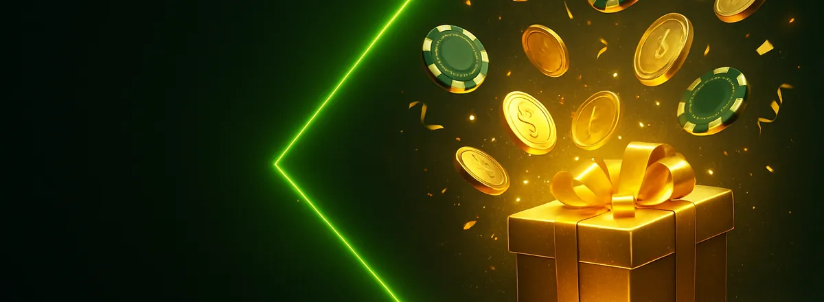 Comece com mais saldo: o bónus de casino é distribuído pelos seus 4 primeiros depósitos